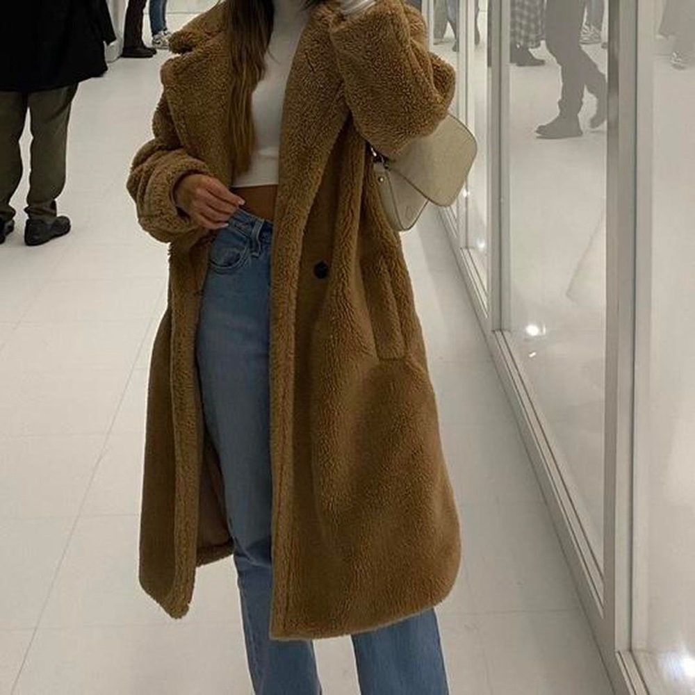 Boohoo fluffy jacket